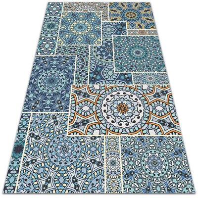 Vinylový koberec pro domácnost Mandala patchwork