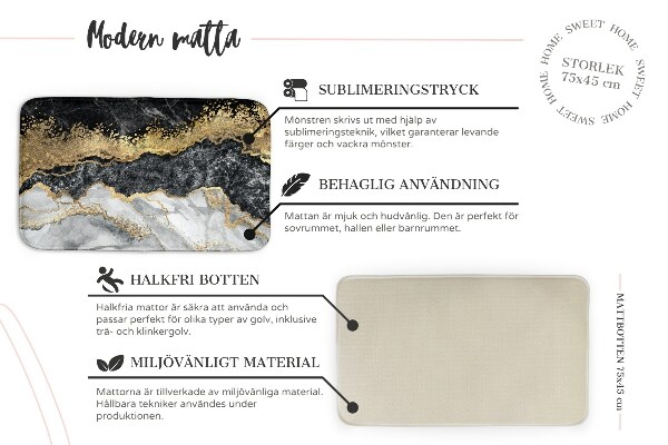 Koberec Zrezivělý kov