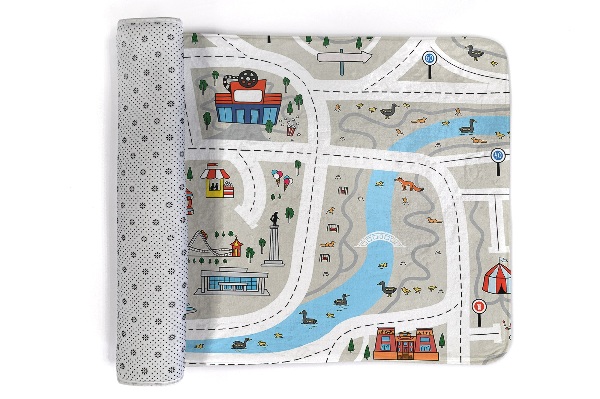 Dětský koberec Mapa města