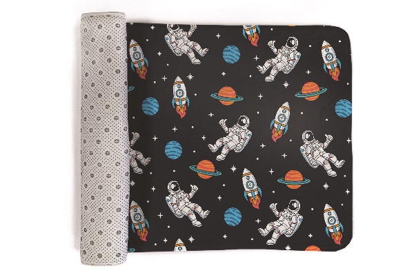 Dětský koberec Kosmické rakety astronautů