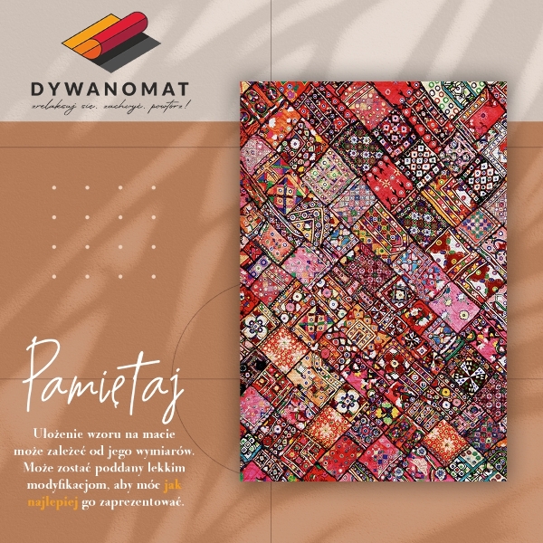 Vinylový koberec pro domácnost Patchwork mozaika