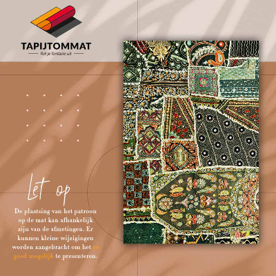 Vinylový koberec Turkish patchwork styl