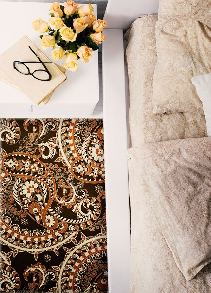 Vnitřní vinylový koberec Retro paisley