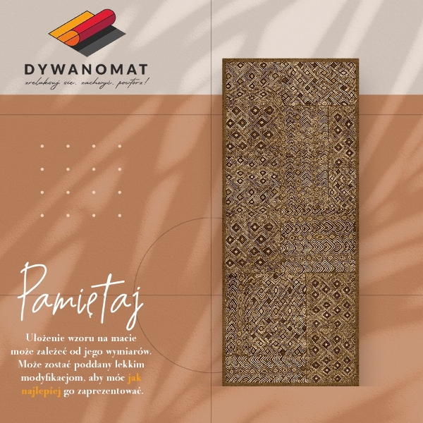 Vinylová rohož pro domácnost Tribal pattern