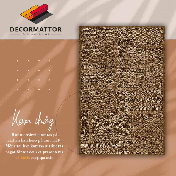 Vinylová rohož pro domácnost Tribal pattern