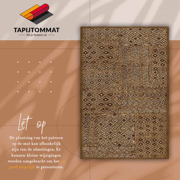 Vinylová rohož pro domácnost Tribal pattern