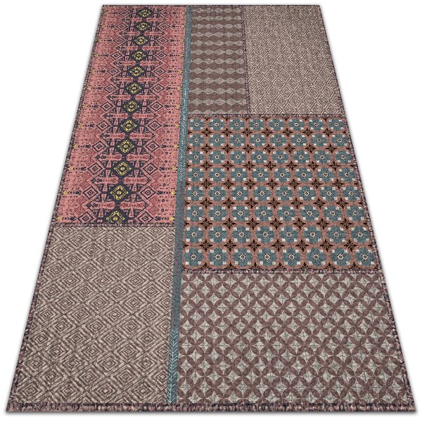 Vnitřní vinylový koberec Aztec vzor