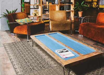 Módní vinylový koberec Aztec vzor