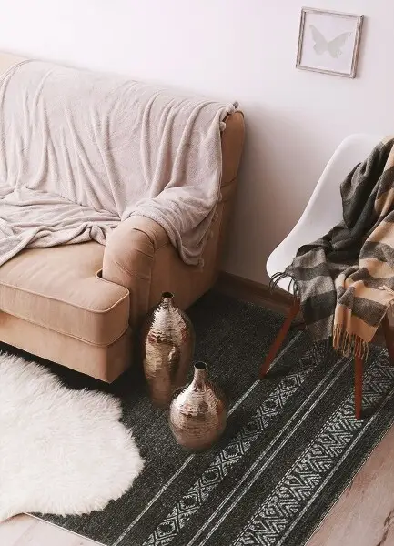 Vinylový koberec pro domácnost Africký vzor