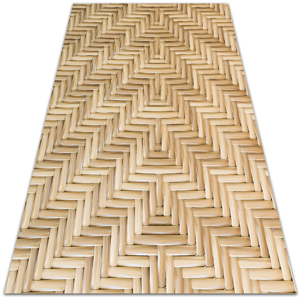 Módní vinylový koberec Proutěný textury