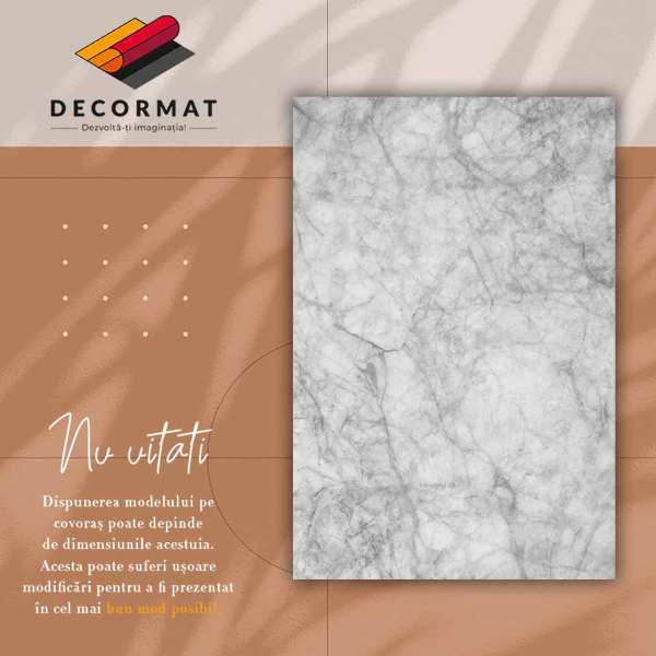 Módní vinylový koberec Mramor beton