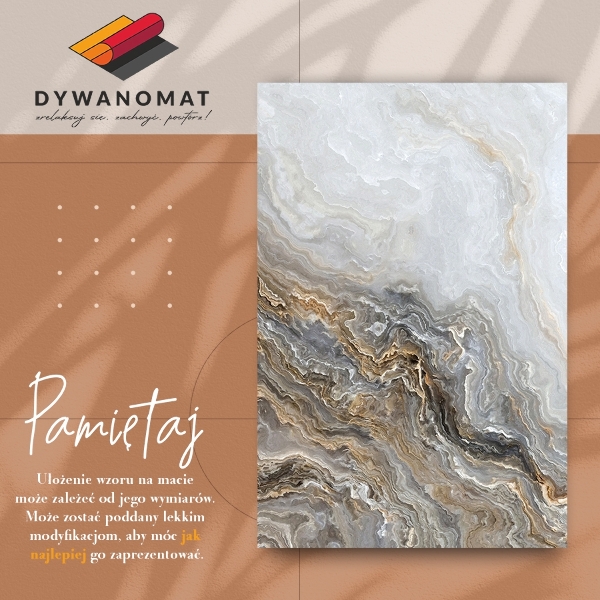 Vinylová rohož pro domácnost Perla mramoru