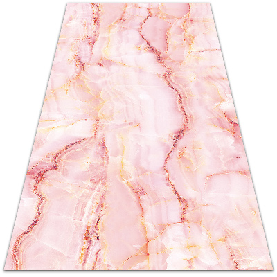 Vnitřní vinylový koberec růžový mramor