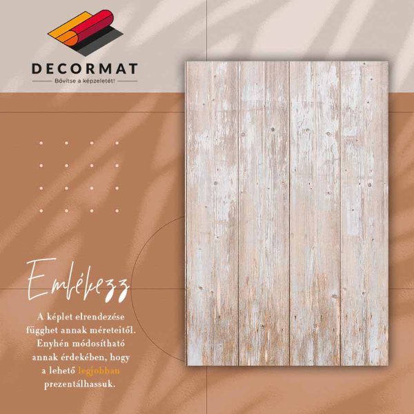 Módní univerzální vinylový koberec Antiqued desky
