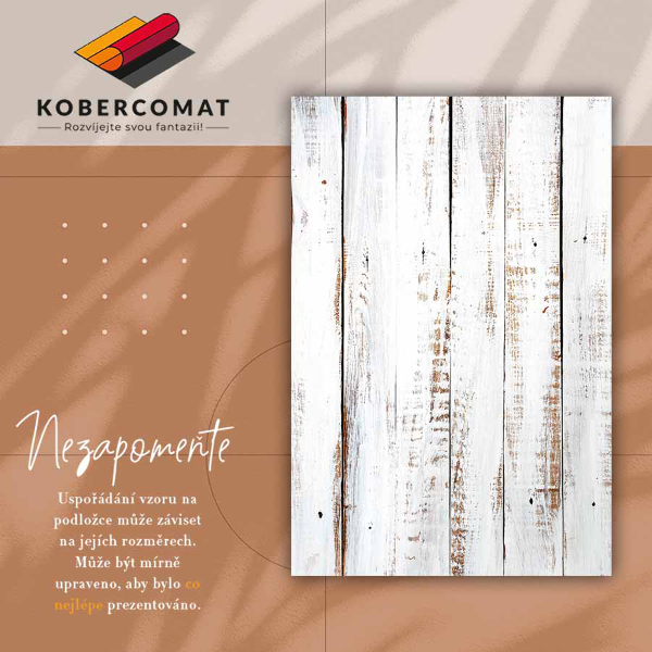 Vinylový koberec pro domácnost Rustikální dřevo