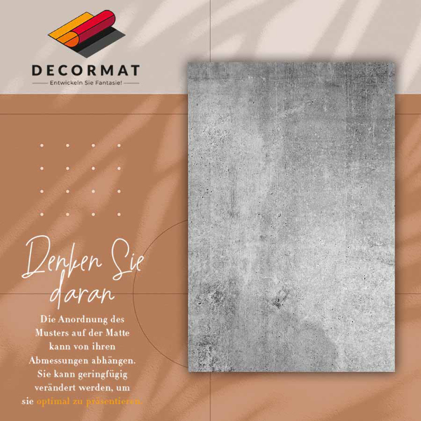 Vnitřní vinylový koberec Šedý beton