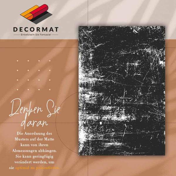 Módní vinylový koberec Black poškrábaný beton