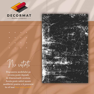 Módní vinylový koberec Black poškrábaný beton