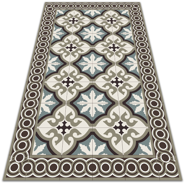 Módní univerzální vinylový koberec Portugalský styl