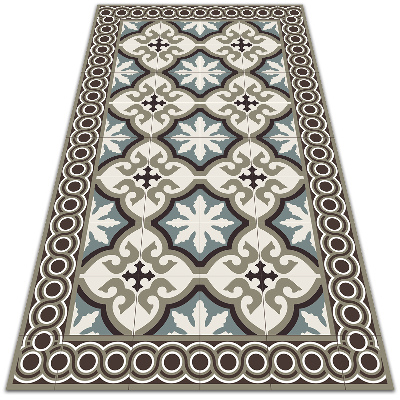 Módní univerzální vinylový koberec Portugalský styl