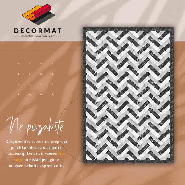Vinylový koberec pro domácnost Mramor mozaika