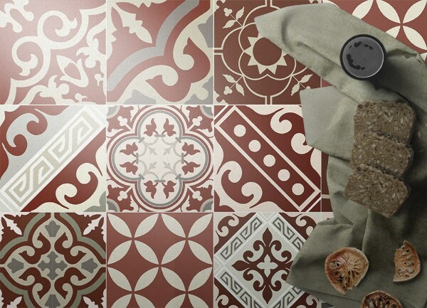Módní univerzální vinylový koberec Vintage talavera