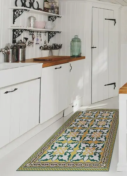Modny Vinylový koberec pro domácnost Boho styl