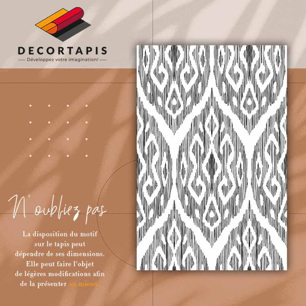 Vinylová rohož pro domácnost Trhavé vzory