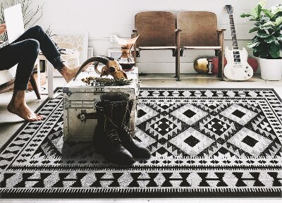 Módní vinylový koberec Kosočtverce