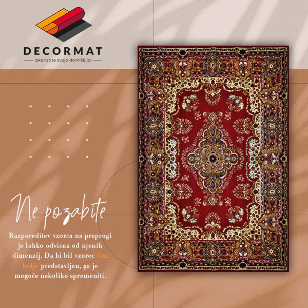 Vinylový koberec Krásné perské konstrukční detaily