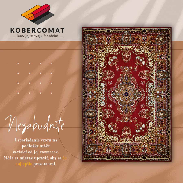 Vinylový koberec Krásné perské konstrukční detaily