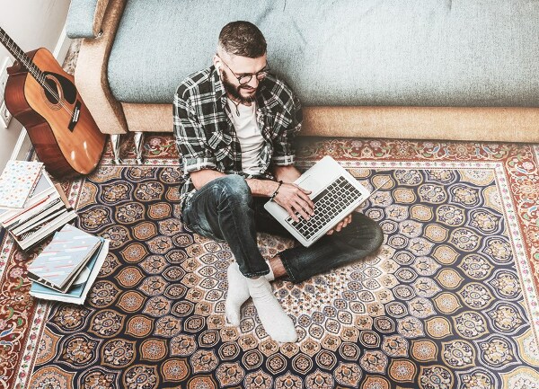 Vinylový koberec Hypnotizující mandala