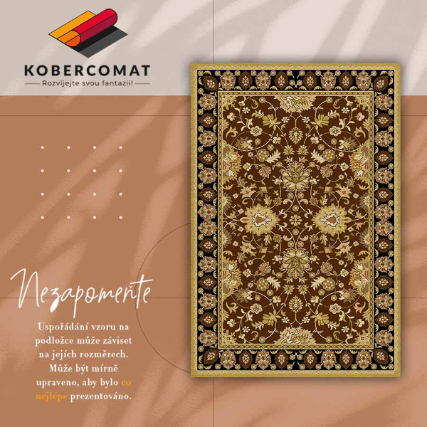 Vinylový koberec Turecký orientální vzor