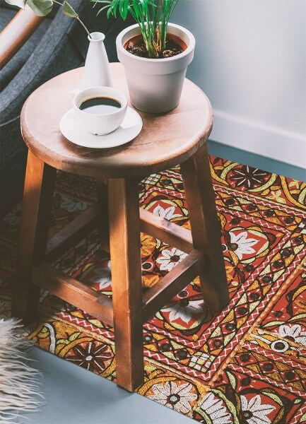 Vinylová rohož pro domácnost Turkish designu