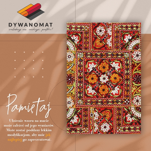 Vinylová rohož pro domácnost Turkish designu