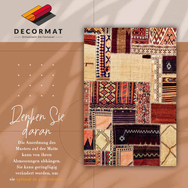 Vinylový koberec Abstraktní patchwork
