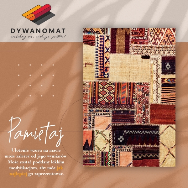 Vinylový koberec Abstraktní patchwork