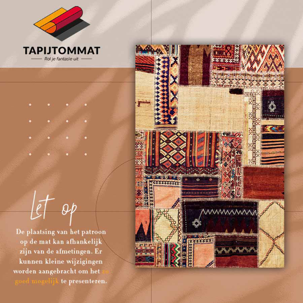 Vinylový koberec Abstraktní patchwork