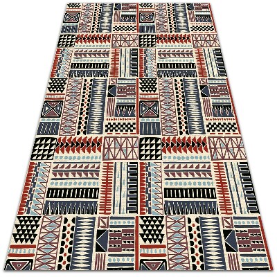 Módní univerzální vinylový koberec Indické vzory