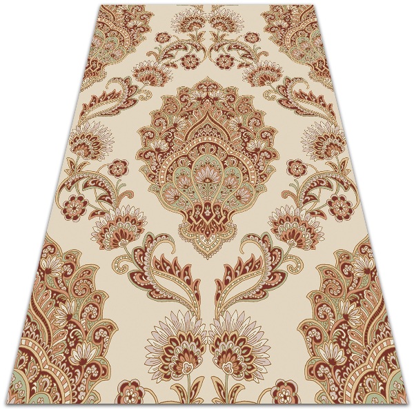 Módní vinylový koberec Paisley styl
