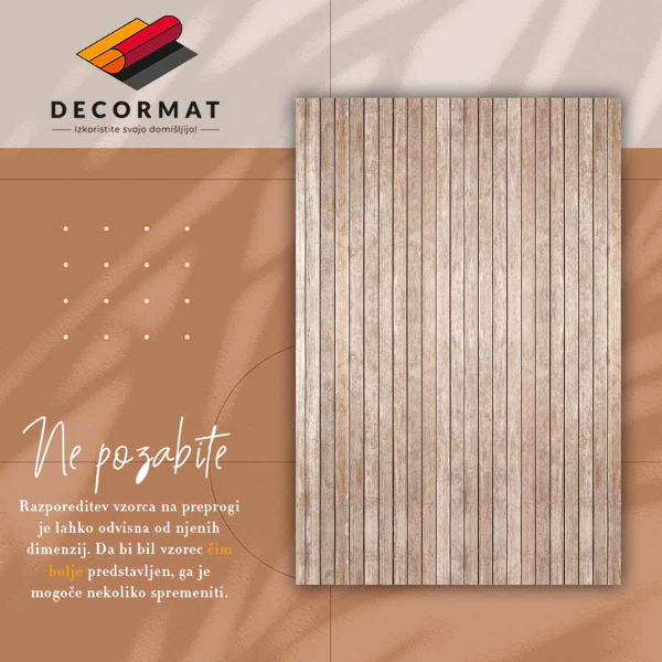 Vnitřní vinylový koberec Deskové pásy