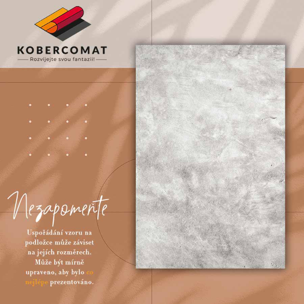 Módní vinylový koberec Konstrukční beton