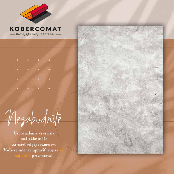 Módní vinylový koberec Konstrukční beton