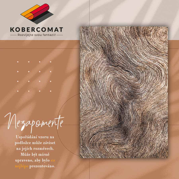 Vinylový koberec pro domácnost Dřeva