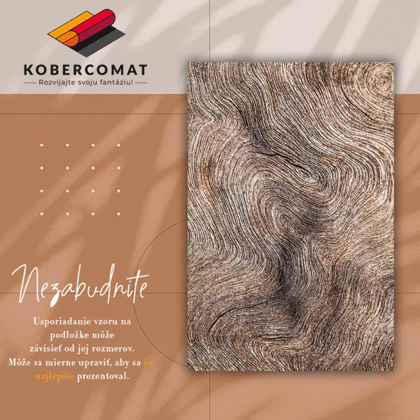 Vinylový koberec pro domácnost Dřeva