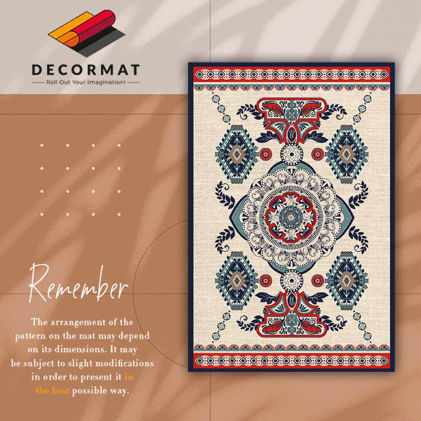 Módní vinylový koberec Indian geometrie