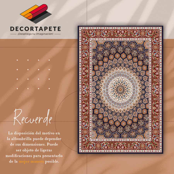 Módní vinylový koberec Geometrické mandala