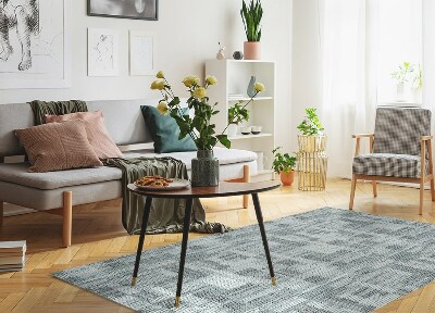 Vinylový koberec pro domácnost patchwork mozaika