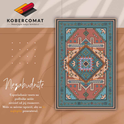 Vinylový koberec pro domácnost Arab geometrie