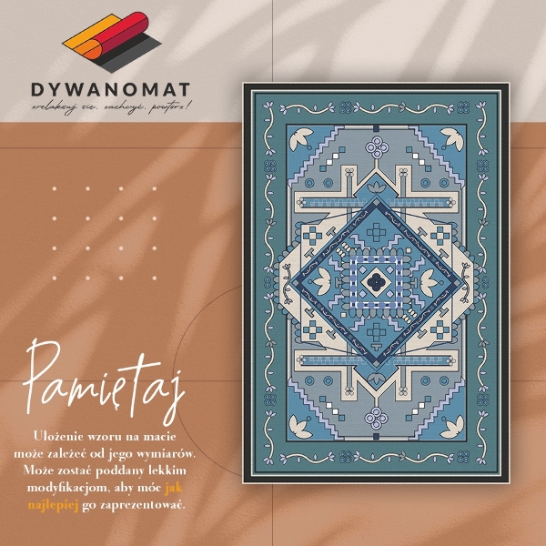 Vinylový koberec pro domácnost Arab geometrie